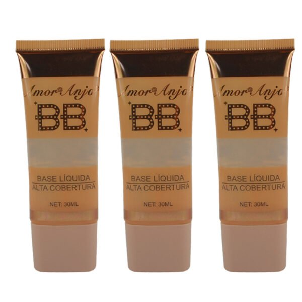 30ml Oval Foundation Sunscreen BB CC Cream Plastic Squeeze Tubes Packaging with Screw Cover