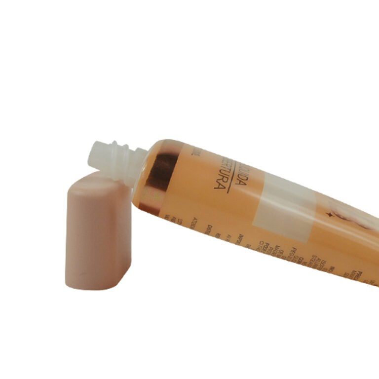 30ml Oval Foundation Sunscreen BB CC Cream Plastic Squeeze Tubes Packaging with Screw Cover