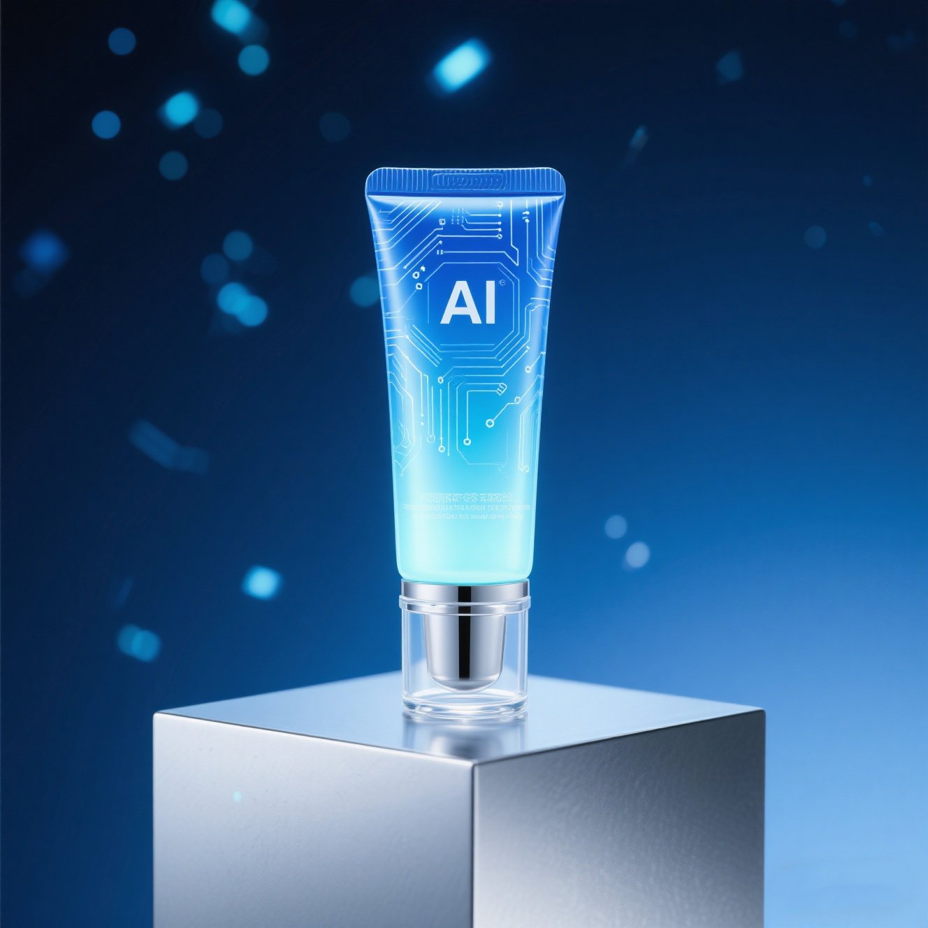 AI cosmetic tube design