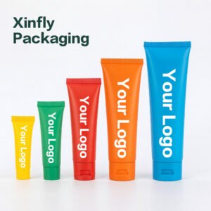 High-quality cosmetic tubes produced by a reliable cosmetic tube manufacturer with custom finishes and eco-friendly materials from Xinfly Packaging