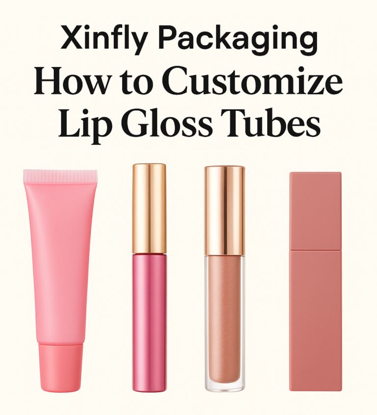 customized lip gloss tubes