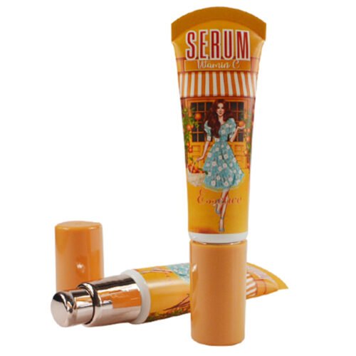 Custom Printing Squeeze Plastic Airless Pump Tube for Cosmetic Packaging