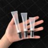 Transparent Pump Cosmetic Tube