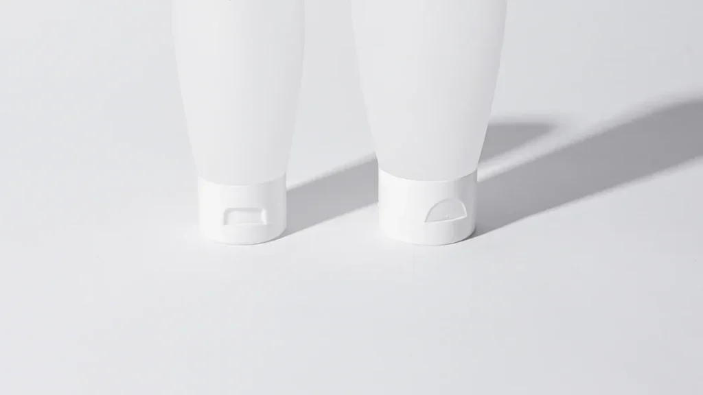 Eco-friendly cosmetic squeeze tubes made from recyclable materials