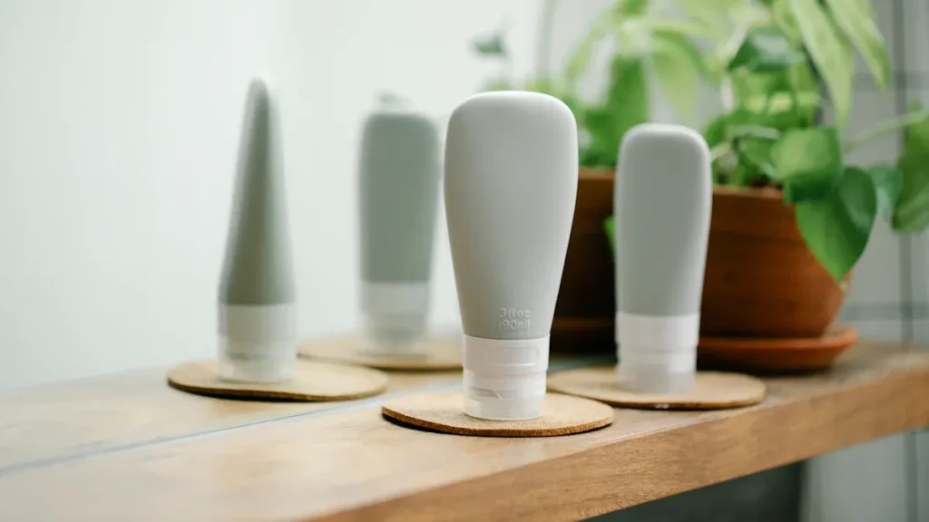 Refillable cosmetic squeeze tubes promoting zero waste beauty