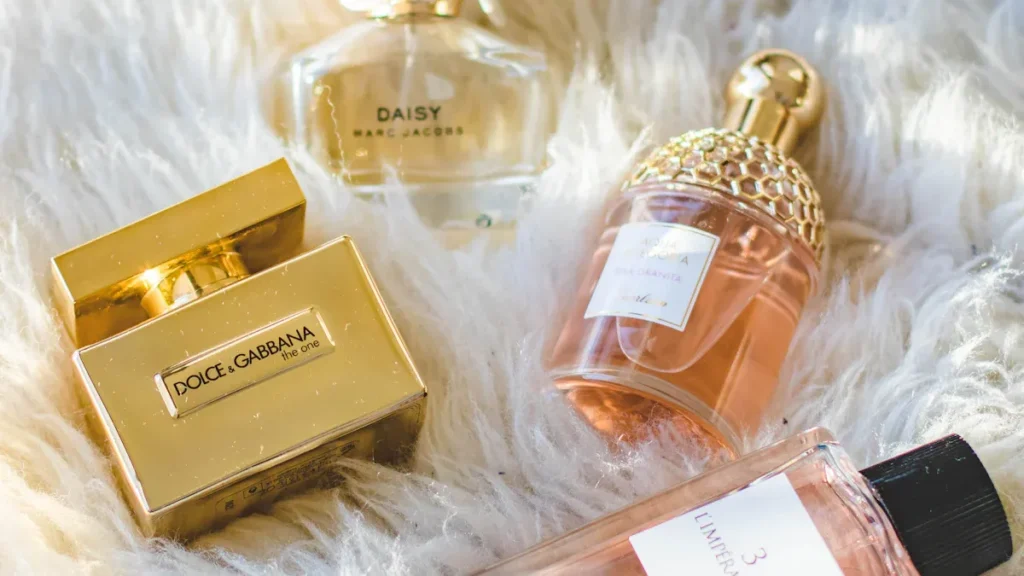 empty perfume bottles