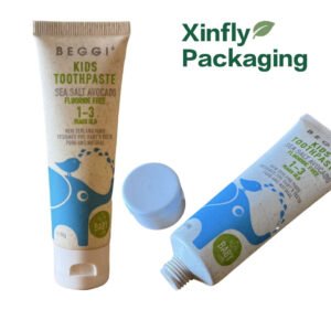 50ml wheat straw plastic tubes for toothpaste, eco-friendly packaging solution