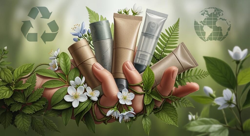 How Paper Plastic Cosmetic Tubes Reduce Environmental Impact
How Paper Plastic Cosmetic Tubes Reduce Environmental Impact
Every year, you help make some of the 120 billion cosmetic packages. The table below shows how much packaging becomes trash:StatisticValuePercentage of packaging waste in landfills70%Percentage of beauty packaging waste that goes unrecycled95%You can help by picking a paper plastic cosmetic tube. In 2026, you will see more sustainable and recycled packaging. These eco-friendly choices are becoming normal. Rules like the EU’s PPWR now say packaging must be recyclable.What Is A Paper Plastic Cosmetic Tube
What Is A Paper Plastic Cosmetic Tube
Image Source: pexels
Materials And Structure
You might wonder how a paper plastic cosmetic tube is special. These tubes use different materials to help your products and the earth. Most paper plastic cosmetic tubes have these parts:Layers of certified paper or paperboard from trees that grow back.Bio-based barrier layers that keep water out and keep your cosmetics fresh.Bamboo, seaweed, or beeswax, which break down and are safe for nature.All these materials work together to make strong packaging. The paper layers help the tube stay firm. The bio-based barriers stop leaks and keep creams safe. When you pick this tube, you use less fossil fuel and help the environment. This kind of tube is also easy to recycle.If you want your packaging to look different, you can ask a top cosmetic packaging supplier for custom designs. Many suppliers now make cool shapes and prints that use less plastic and look nice.Comparison With Traditional Tubes
You may wonder how a paper plastic cosmetic tube is different from a regular plastic tube. The table below shows the main differences:Type of TubeMaterial CompositionPaper Plastic TubesMade from renewable materials like kraft paper, may include a plastic lining for moisture protection.Traditional Plastic TubesTypically made from polymers such as polyethylene (PE), polypropylene (PP), or polyvinyl chloride (PVC).When you use a regular plastic tube, it adds to landfill waste. These tubes take a very long time to break down. Most are not recycled. But a paper plastic cosmetic tube uses materials that come from nature and break down faster. You help the earth by picking tubes that can be composted or recycled.If you want your brand to be more eco-friendly, work with a good cosmetic packaging supplier. They can help you use tubes that are better for the planet and your customers.Paper Plastic Cosmetic Tube Benefits
Paper Plastic Cosmetic Tube Benefits
Image Source: pexels
Reduced Plastic Use
You help the earth when you pick minimalist cosmetic packaging. Switching from regular tubes to paper plastic cosmetic tubes cuts down on plastic trash. Many brands use these tubes because they want to help the planet and listen to your wish for greener choices.The table below shows how much plastic you save with paper plastic cosmetic tubes:Tube TypePlastic ReductionCO2 Emission ReductionTraditional Cosmetic Tubes0%0%Paper Plastic Cosmetic Tubes46%24%You can see that using less plastic helps a lot. This also means less carbon goes into the air. If you want your products to be special, ask a top cosmetic packaging supplier for green options. Many suppliers now have packaging that uses less plastic and more natural stuff.Recyclability And Sustainability
You want packaging that is easy to recycle and safe for nature. Minimalist cosmetic packaging uses things that break down fast and do not hurt the earth. Most paper plastic cosmetic tubes use paper from forests that grow back. They also have bio-based layers to keep your creams safe and fresh.Tip: You can recycle most paper plastic cosmetic tubes with your paper waste. Always look for the recycling symbol on the tube.Sustainability means using things in a smart way so we do not run out. When you pick minimalist cosmetic packaging, you support brands that care about the future. The best cosmetic packaging supplier will help you find tubes that follow new rules and keep your products safe. Many companies now use packaging that focuses on being green. This helps you and the earth.Lower Carbon Footprint
You help fight climate change by picking minimalist cosmetic packaging. A carbon footprint is how much greenhouse gas is made when making, moving, and using a product. Plastic comes from oil, which cannot be replaced. Making plastic makes a lot of pollution.Paper tubes use recycled and renewable materials.Making one ton of new plastic makes two to three times more CO₂ than making one ton of recycled cardboard.Paper plastic cosmetic tubes have a much lower carbon impact than regular plastic tubes.When you choose the best cosmetic packaging supplier, you get products that help lower your carbon footprint. You also help the earth and show others you care. Minimalist cosmetic packaging is not just a trend. It is a smart choice for you and the planet.Market Impact In 2026
Refillable Packaging Trends
In 2026, refillable packaging is everywhere. Many brands have refill stations and eco-refill systems. You buy a tube once and refill it many times. This helps you use less plastic and fewer single-use items. Cosmetic containers now use new materials like biodegradable plastics and recyclable options. Designers make packaging look nice and work well. These changes make your experience better and help the planet. Refillable packaging grows fast because shoppers want premium products that last longer. Brands use circular design and low-impact materials to support sustainability. Every time you pick refillable packaging, you help reduce waste.Brand Adoption And Consumer Trust
You trust brands that care about the earth. More than half of shoppers notice how products look, including the packaging. Many brands use eco-friendly packaging to show they are ethical and responsible. You see more companies using recycled plastics, glass, and biodegradable options. This helps you feel good about your choices. When you pick brands with green packaging, you support sustainability and help the environment. Now, 56% of people prefer reusable or refillable packaging. Gen Z shoppers look for sustainable brands, and almost half of all consumers use reusable products every week. Brands build loyalty by listening to your needs and focusing on sustainability.Innovation And Xinfly Packaging
You want packaging that is smart and green. Xinfly Packaging leads in sustainable cosmetic tubes. They use materials like PCR, sugarcane, and wheat-straw plastic. You can pick customizable solutions for your skincare and makeup products. Xinfly offers recyclable PBL tubes that lower environmental impact. The sustainable packaging market keeps growing. In 2020, it was worth $34.3 billion. By 2030, it will reach $55.9 billion. More manufacturers use recycled plastics and biodegradable options. Consumers like you expect packaging trends to support sustainability and green solutions.Myths And Concerns
Common Misconceptions
You might hear some myths about paper plastic cosmetic tubes. These myths can make you unsure about trying new packaging. Here are some common misconceptions:You may think paper tubes are not strong enough for creams or balms. In fact, these tubes use a special structure with a protective lining. This design keeps your products safe and fresh.Some people believe paper packaging always looks plain or boring. Today, manufacturers use advanced printing and finishing. You can find paper tubes with glossy, matte, or even metallic looks. These finishes can match or even beat the style of plastic tubes.Tip: Always check the packaging details. Many brands now highlight the strength and style of their eco-friendly tubes.Durability And Performance
You want your cosmetic packaging to last and protect your products. Paper plastic cosmetic tubes use layers that give them strength. The outer paper layer adds firmness. The inner lining keeps out moisture and air. This means your lotion, cream, or balm stays fresh until you finish the tube.You can squeeze these tubes just like regular plastic ones. They do not break or leak easily. Brands test these tubes to make sure they work well in your daily routine. You get the same performance as plastic, but with less harm to the planet.Cost And Accessibility
You may wonder if eco-friendly tubes cost more or are hard to find. Prices for paper plastic cosmetic tubes have dropped as more brands use them. You can now find these tubes in many stores and online shops. Some brands offer refills, which save you money over time.Note: Choosing sustainable packaging helps the earth and supports companies that care about the future.You do not have to pay a lot or search hard for green options. As demand grows, you will see more choices at better prices.You help the earth when you pick paper plastic cosmetic tubes. These tubes use less stuff and break down quickly. They also help the world’s sustainability plans.Many brands now use refillable and recyclable packaging. Shoppers want products that are better for nature.New rules in the EU and UK make companies use greener packaging.Xinfly Packaging makes smart and green designs for big brands.Pick eco-friendly cosmetic packaging. You help every time you choose a greener product.